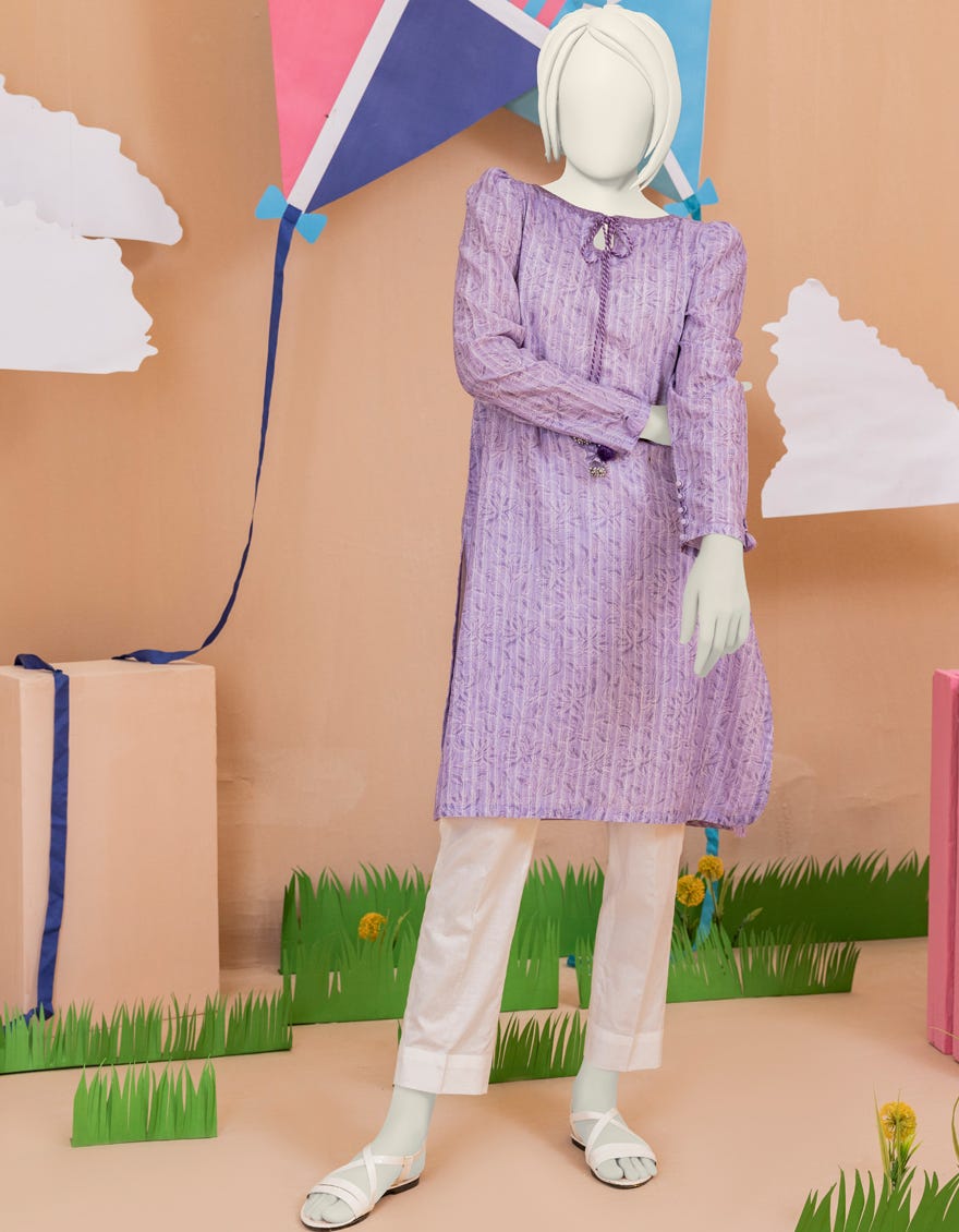 Purple Lawn Teens Kurti | Jygk-S-Ygkl-140-24