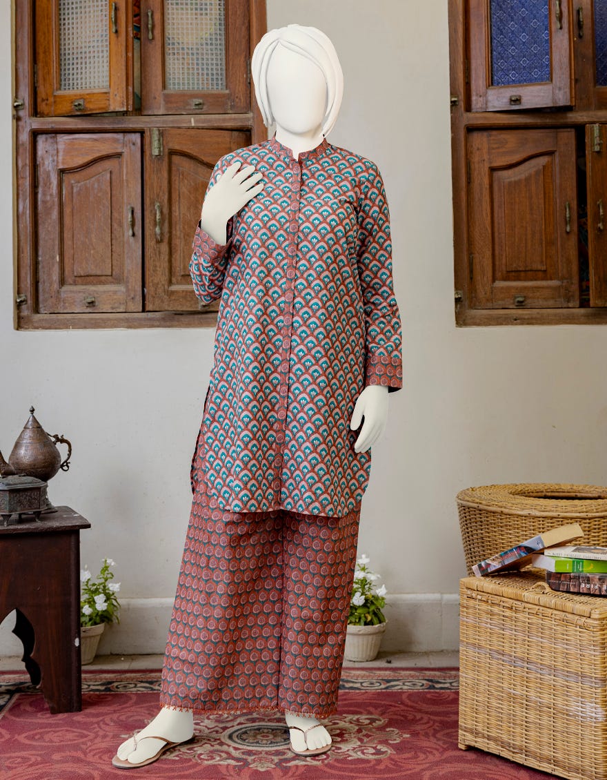 Multicolor Lawn Teens 2 Piece Stitched | Jgk-S-Ygtl-436-23