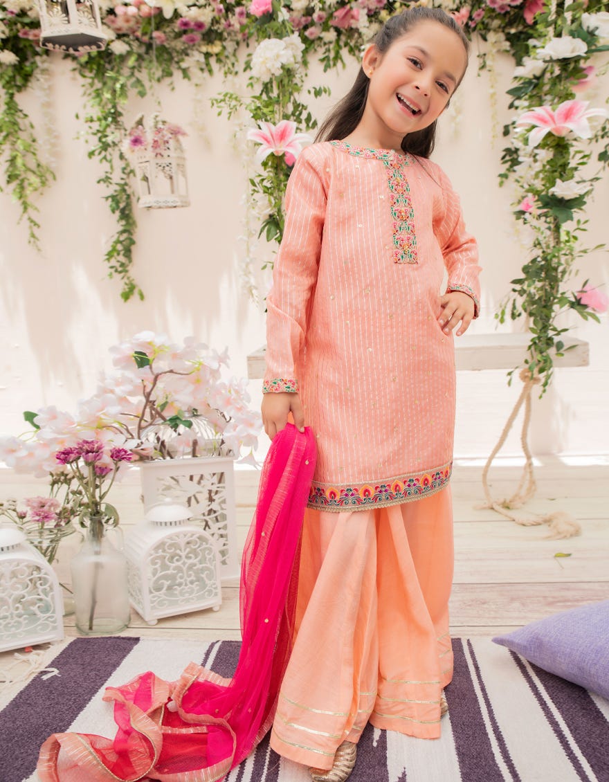 PEACH ZARI GIRLS 3PC JGKL S JJGS 22 024