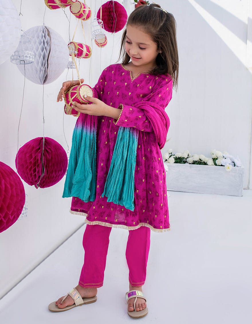 Junaid jamshed hot sale baby girl dress