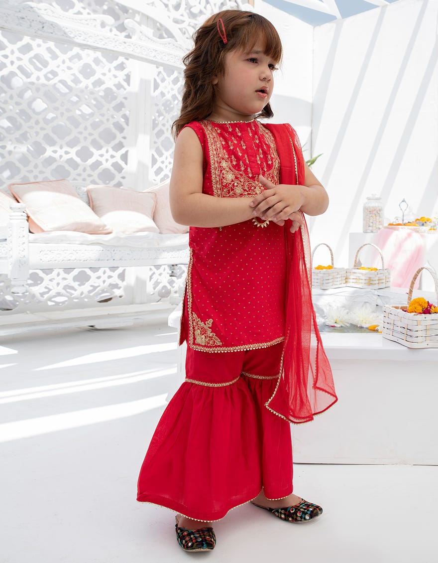 Baby sharara deals design 2019