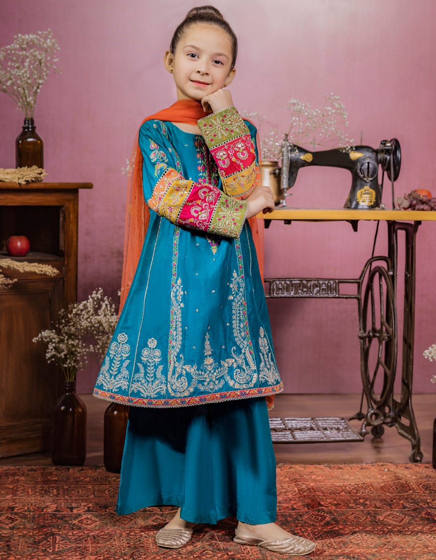 Junaid jamshed store girl dress 2019