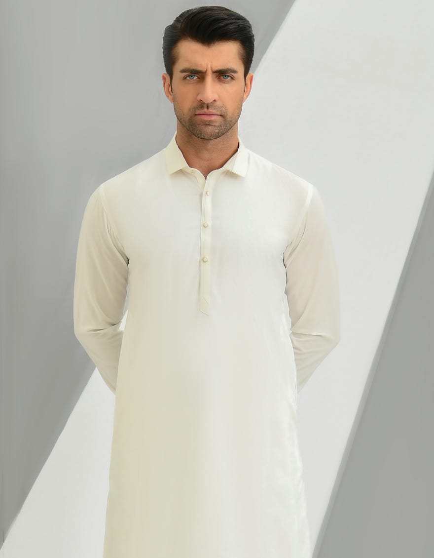 Off white shalwar kameez for shop mens designs