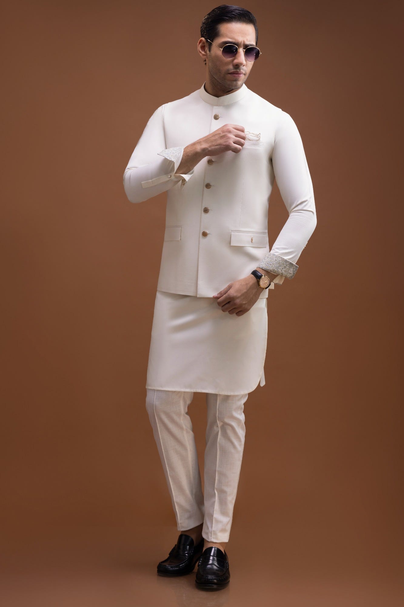 Cream colour waistcoat discount