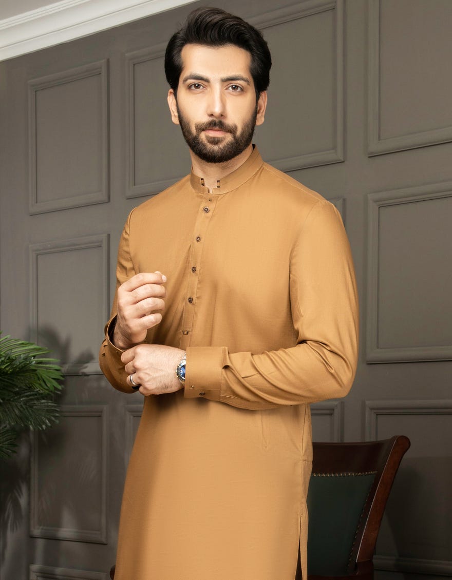 Camel colour kurta pajama store