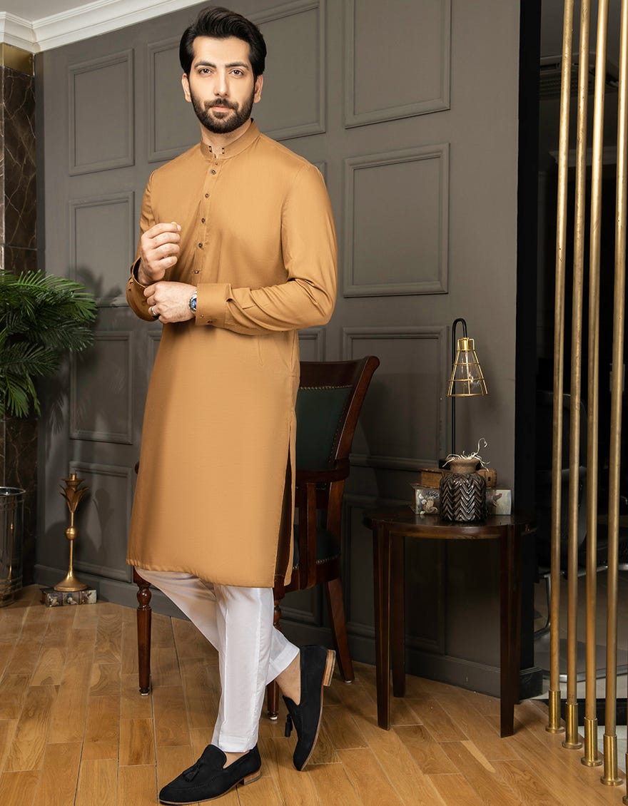 Camel colour kurta pajama store