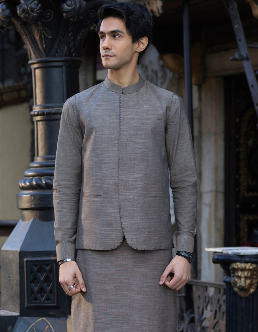 Kurta and waistcoat for sale mens