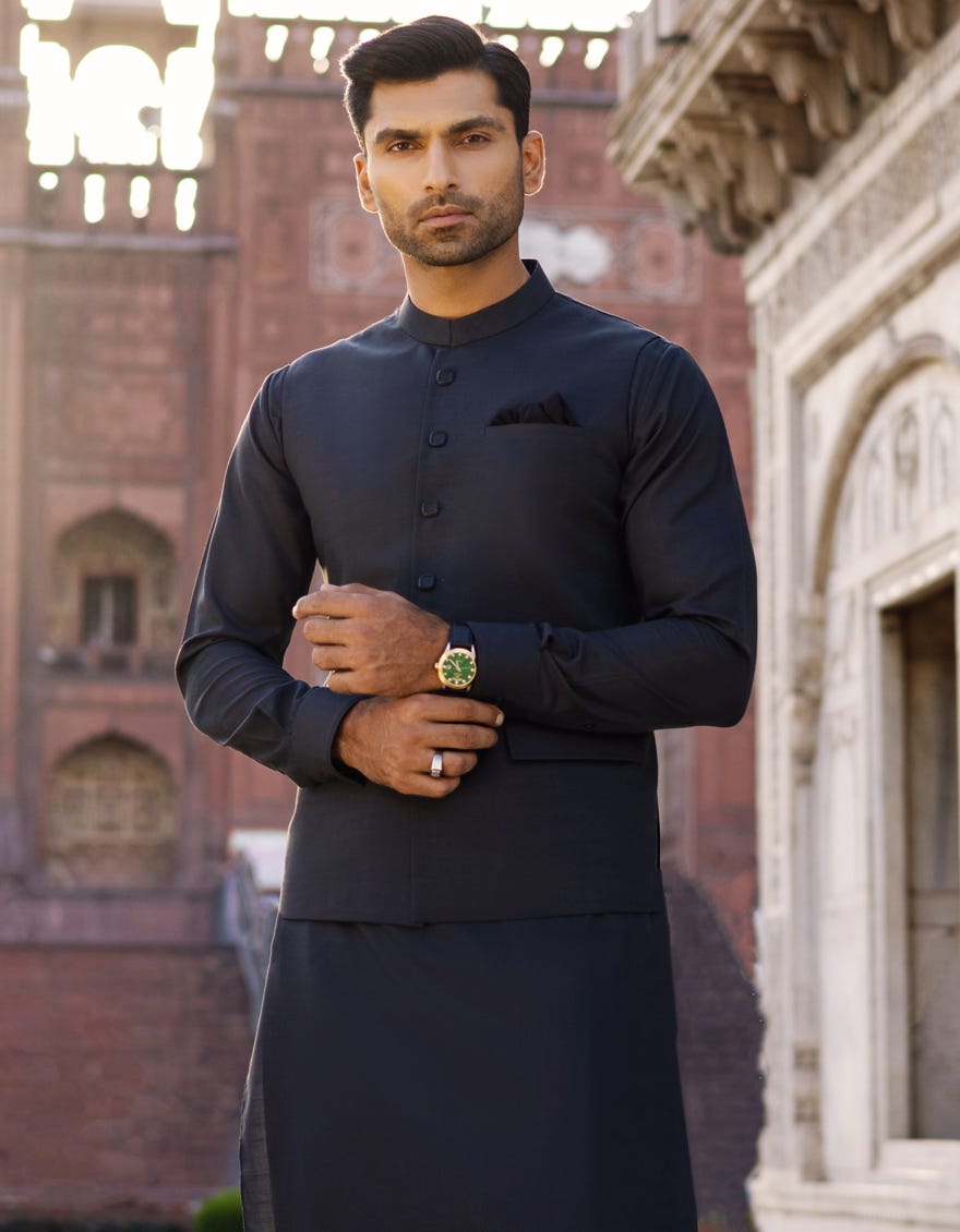 Buy Mens Waistcoat For Shalwar Kameez Kurta Payjama Handmade