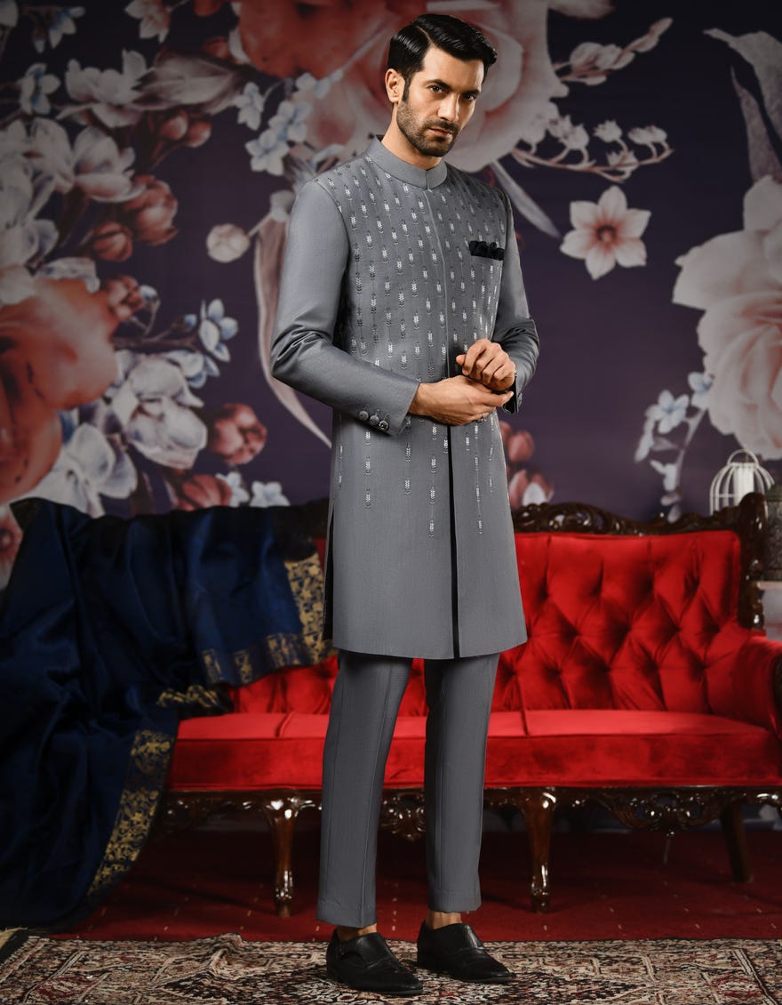 Junaid jamshed sherwani clearance