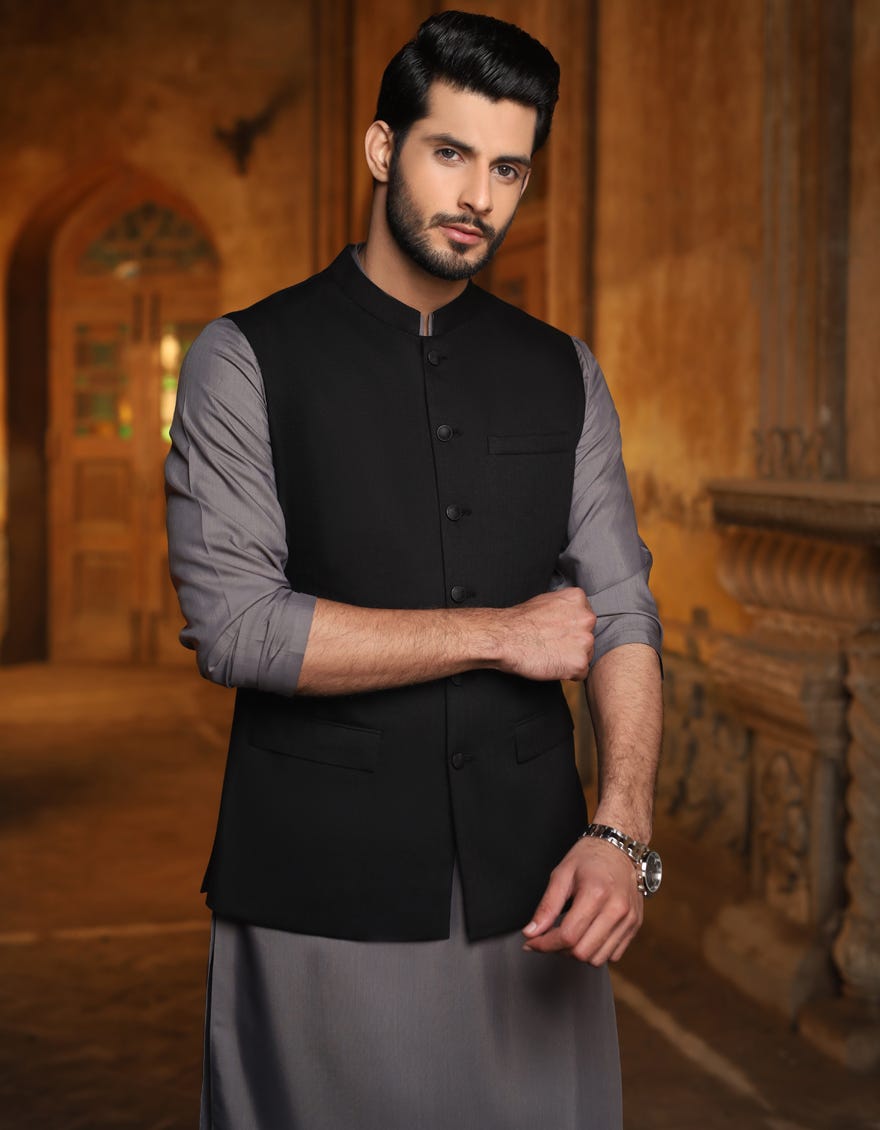 Junaid jamshed clearance waistcoat 2018