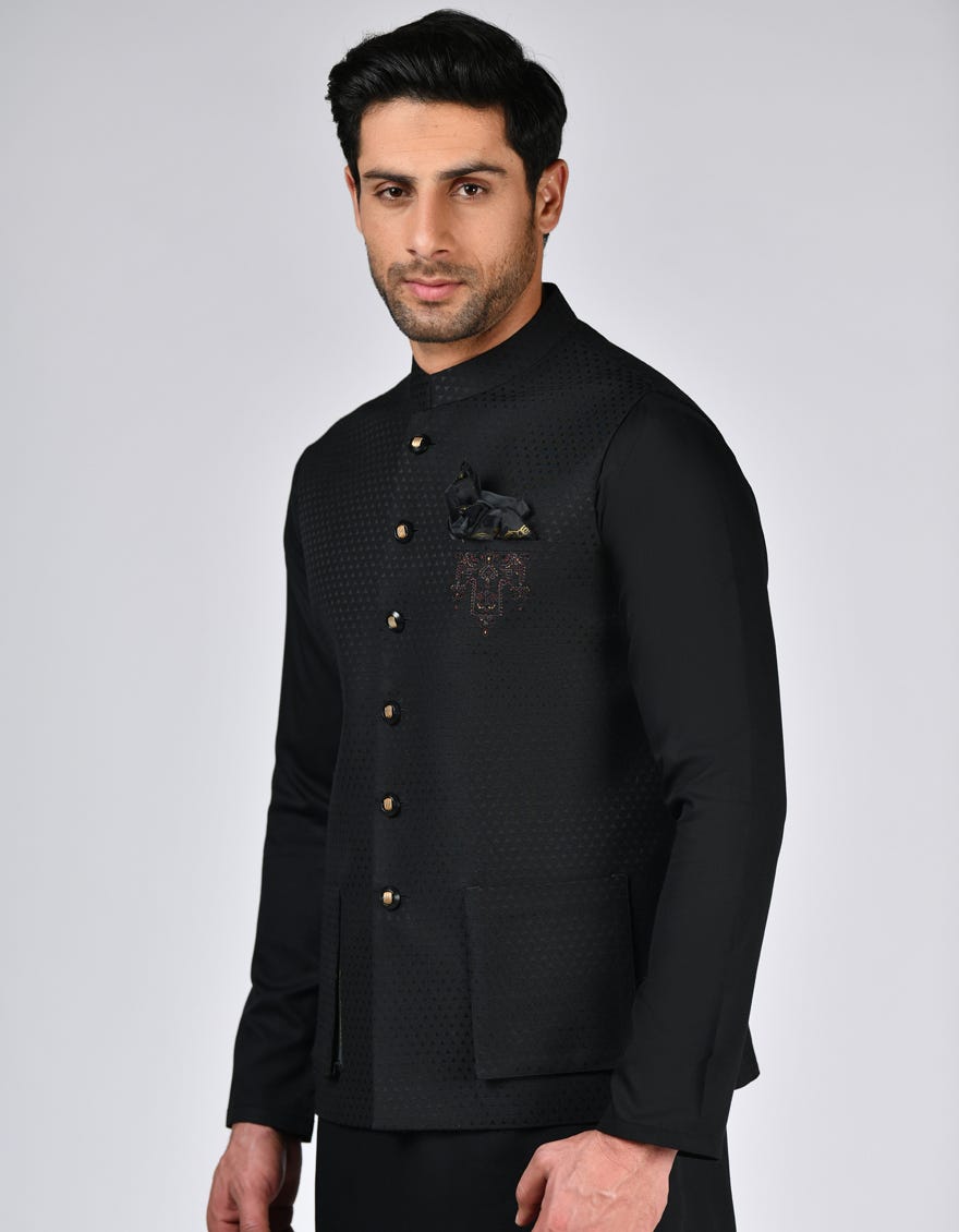 Junaid jamshed mens waistcoat store
