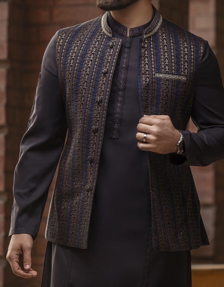 Junaid jamshed discount pant coat